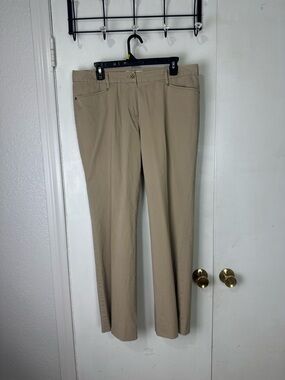 Michael Kors Tan Slim Straight Chinos for Men